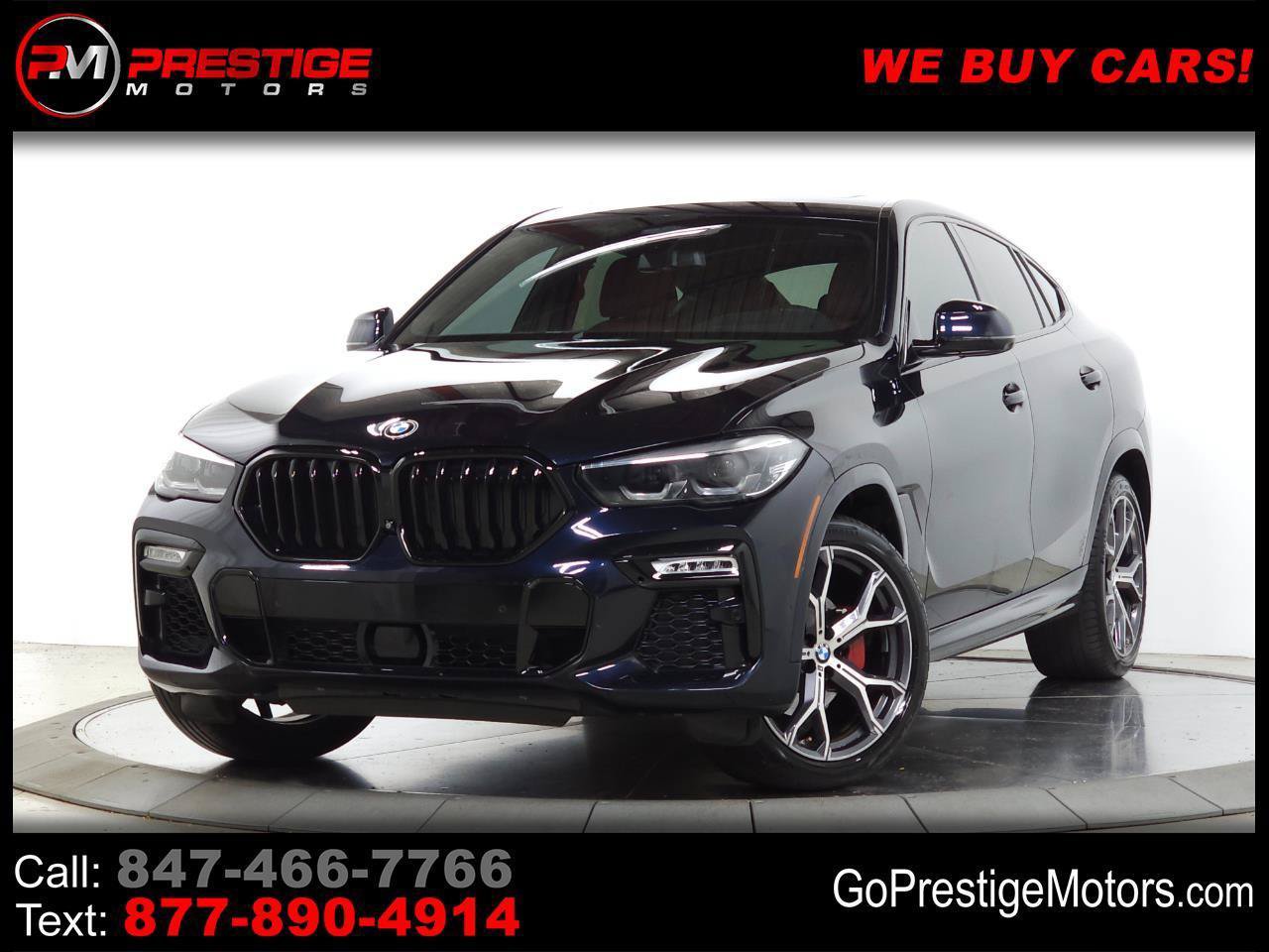 Used 2020 BMW X6 xDrive40i w/ M Sport Package AWD/4WD image 1
