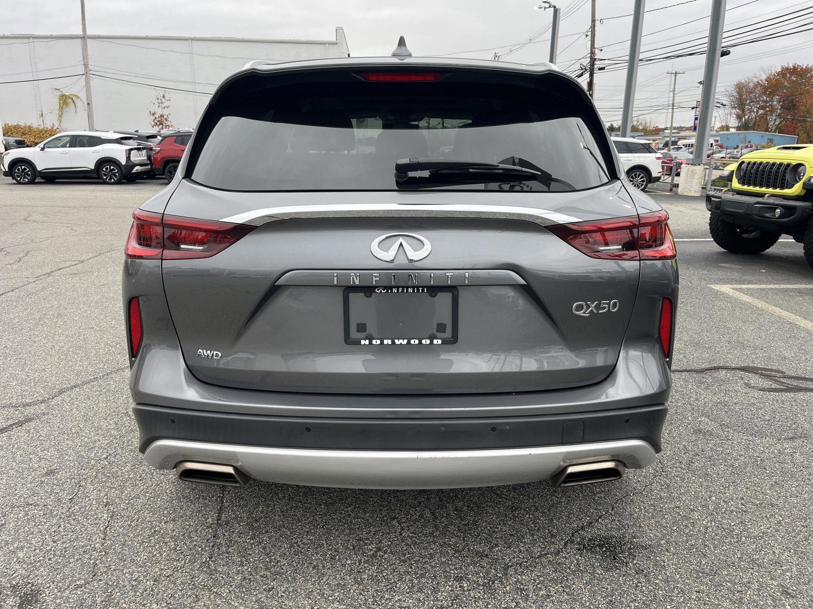 Certified 2023 INFINITI QX50 Luxe image 4