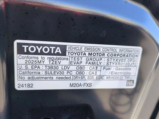 Certified 2025 Toyota Prius Plug-In Hybrid FWD image 24