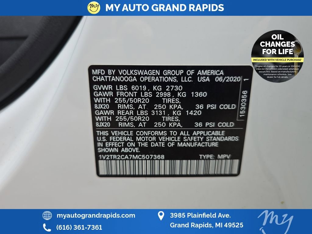 Used 2021 Volkswagen Atlas SEL Premium image 44