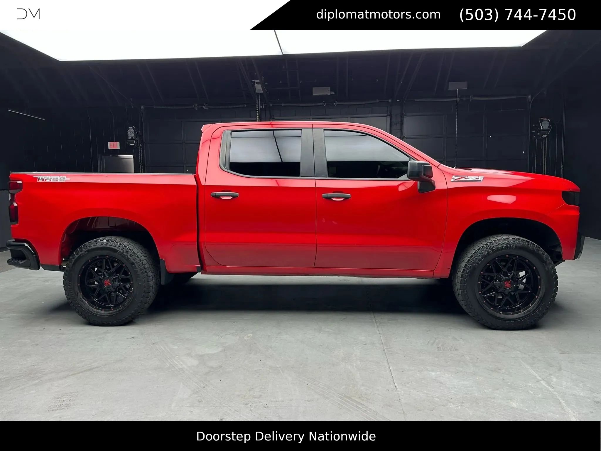 Used 2019 Chevrolet Silverado 1500 Custom Trail Boss w/ Custom Convenience Package AWD/4WD image 8