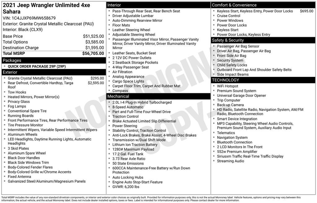 Used 2021 Jeep Wrangler Unlimited Sahara image 23