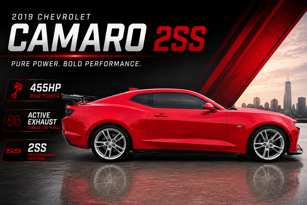 Used 2019 Chevrolet Camaro SS RWD image 17