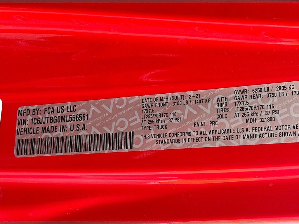 Used 2021 Jeep Gladiator Rubicon image 40