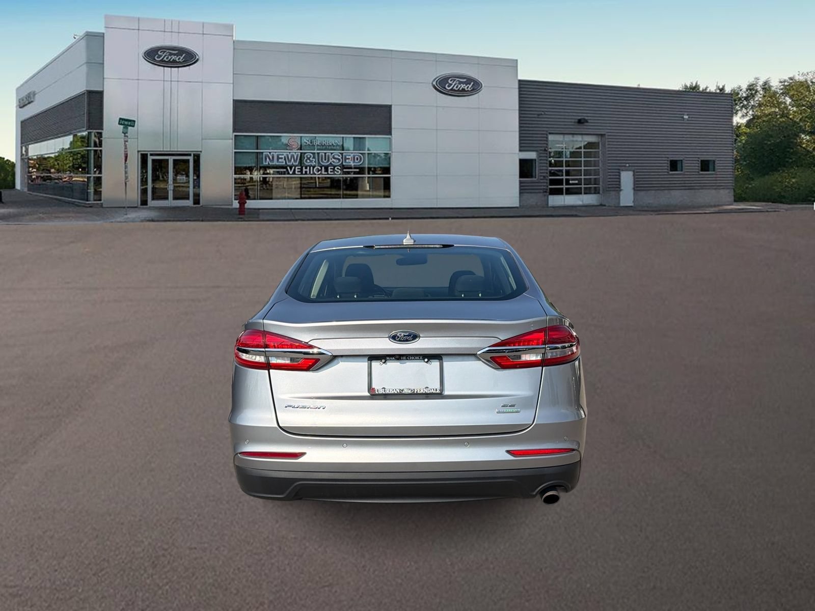 Certified 2020 Ford Fusion SE FWD image 8