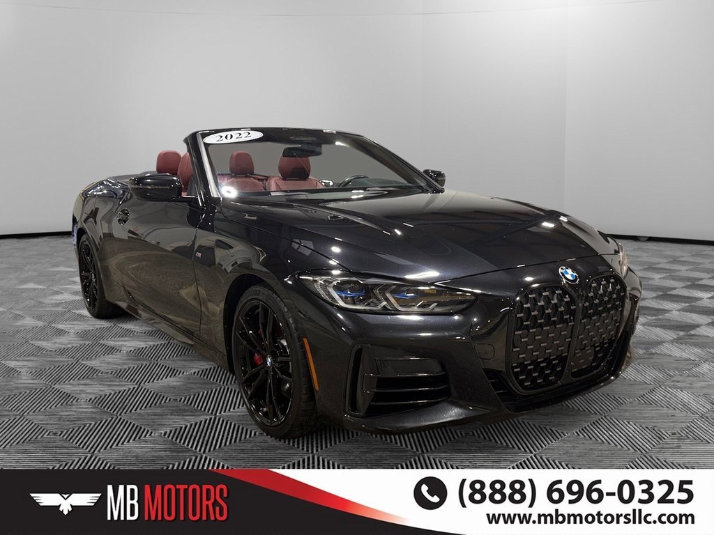 Used 2022 BMW 440i xDrive Convertible w/ Premium Excellence Package
