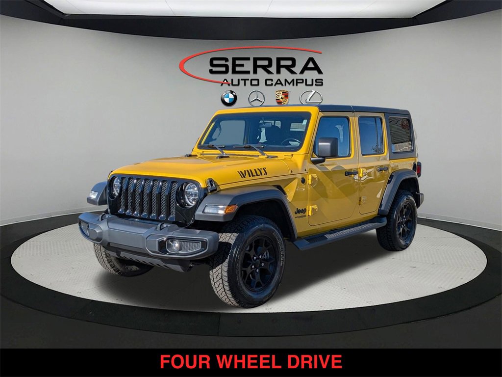 Used 2021 Jeep Wrangler Unlimited Willys image 16