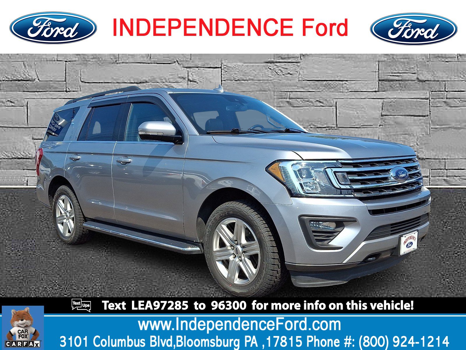 Certified 2020 Ford Expedition XLT w/ Equipment Group 202A AWD/4WD image 1