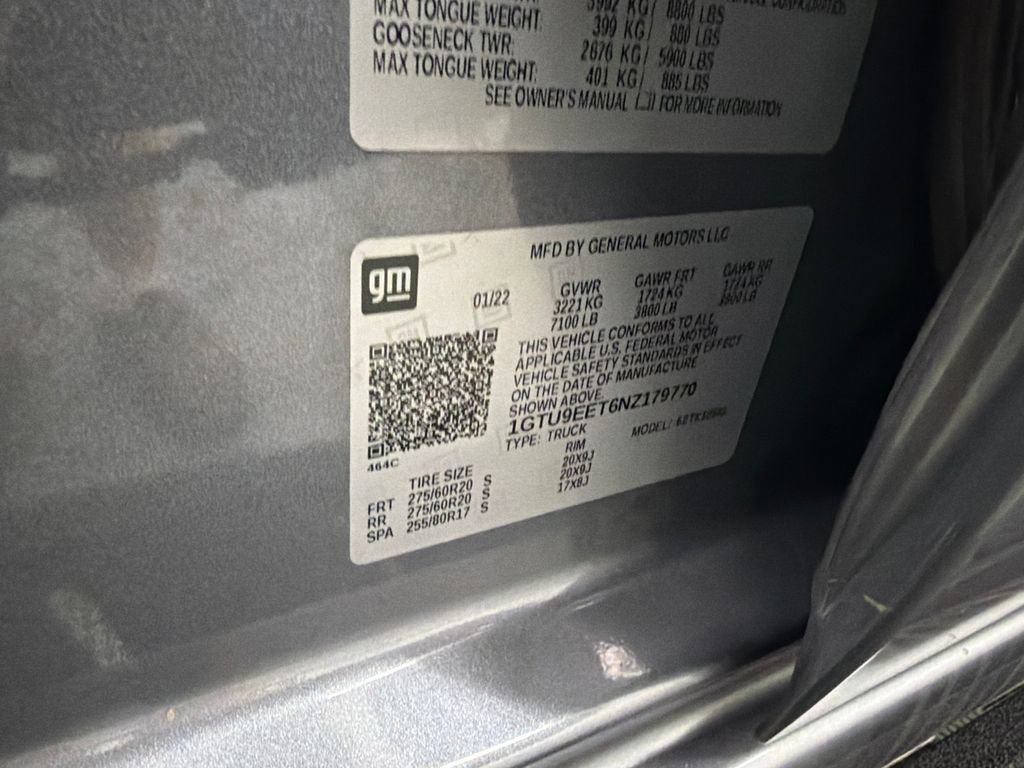 Used 2022 GMC Sierra 1500 AT4 w/ AT4 Premium Package AWD/4WD image 32