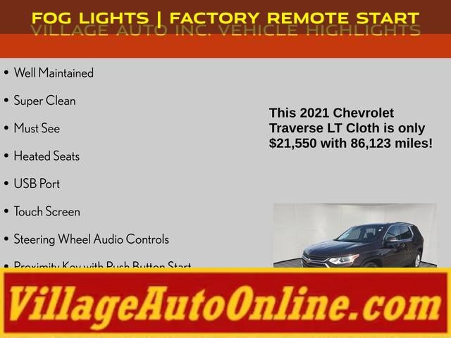 Used 2021 Chevrolet Traverse LT image 8