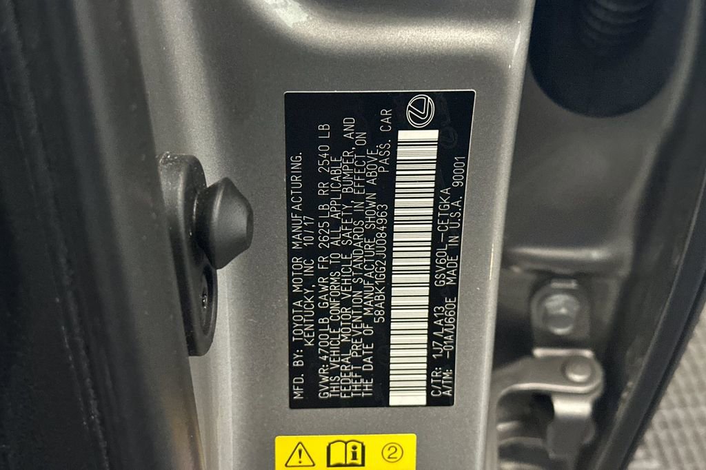 Used 2018 Lexus ES 350 w/ Navigation System Package FWD image 29