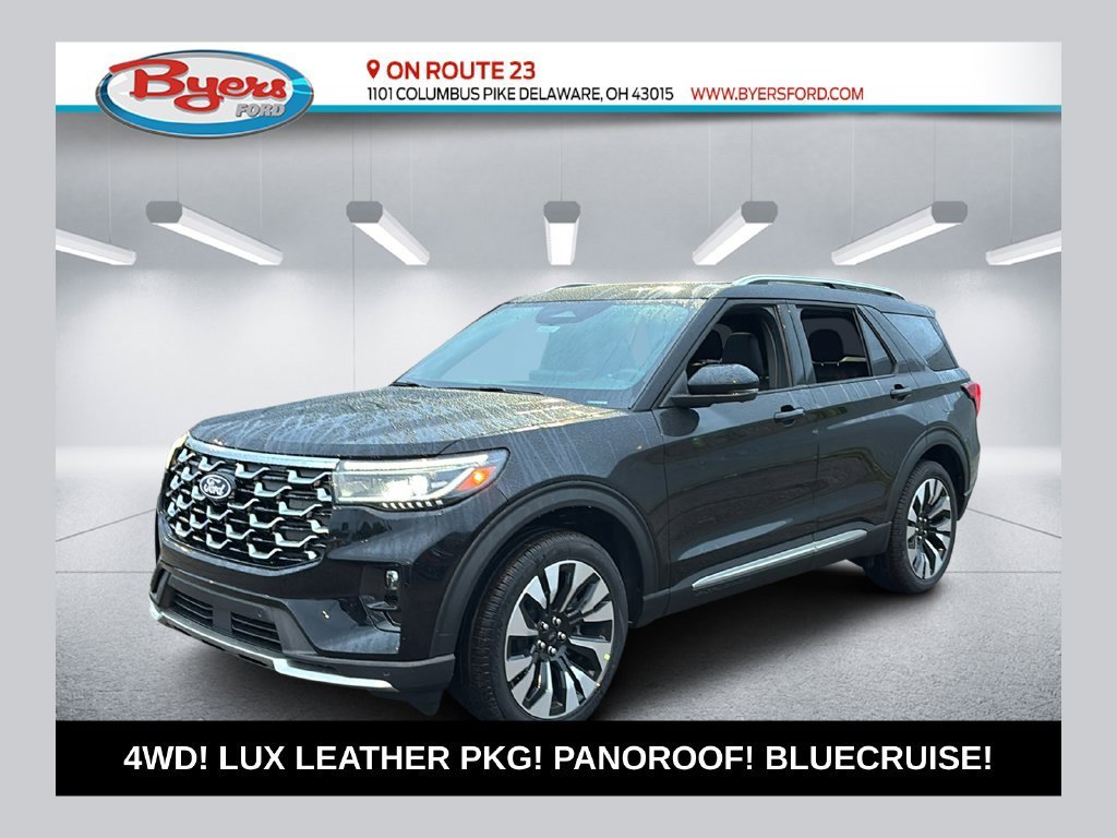 New 2027 Ford Explorer Platinum w/ LUX Leather Package AWD/4WD image 1