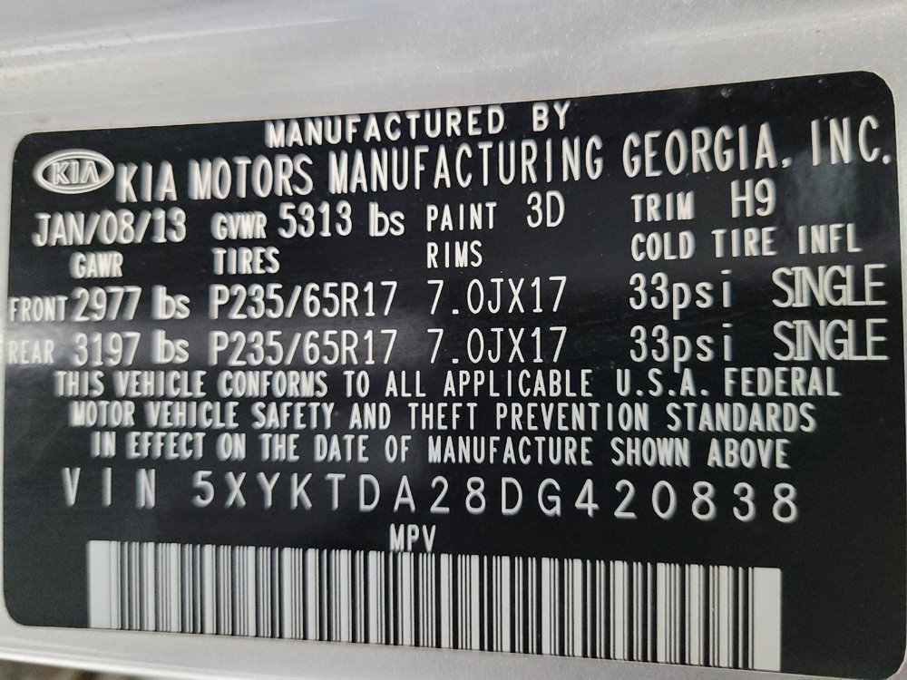 Used 2013 Kia Sorento LX w/ Convenience Pkg image 33