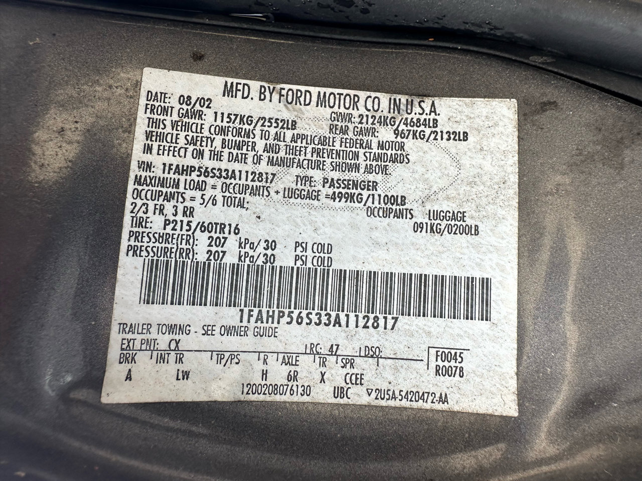 Used 2003 Ford Taurus SEL image 18