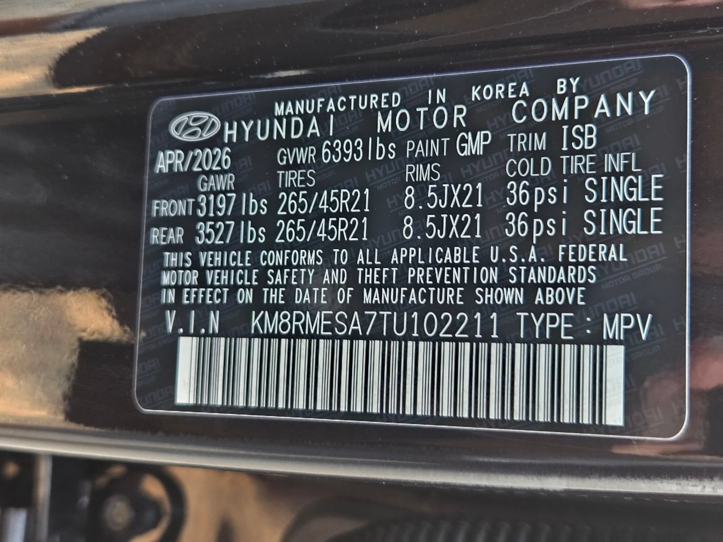 New 2026 Hyundai Palisade Calligraphy AWD/4WD image 28