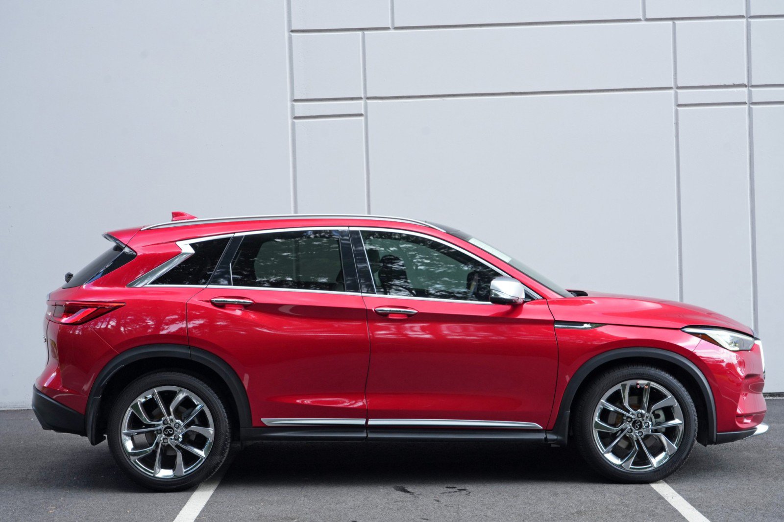 Used 2021 INFINITI QX50 Autograph w/ Premium White Leather Package FWD image 55