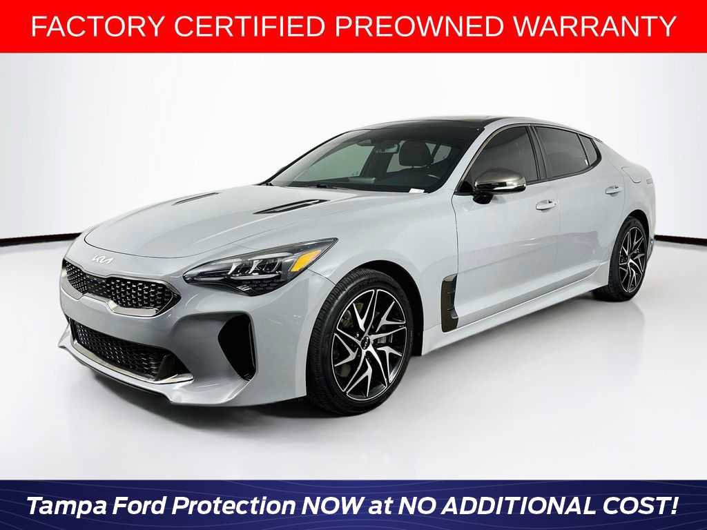 Used 2022 Kia Stinger GT-Line w/ Sun & Sound Package RWD image 1