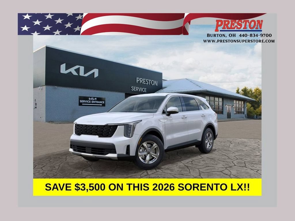 New 2026 Kia Sorento LX