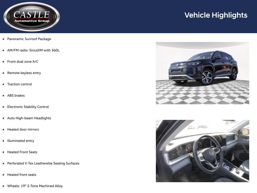 New 2026 Volkswagen Tiguan SE AWD/4WD image 3