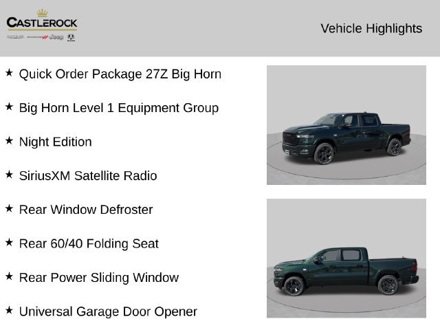 New 2026 RAM 1500 4x4 Crew Cab image 2
