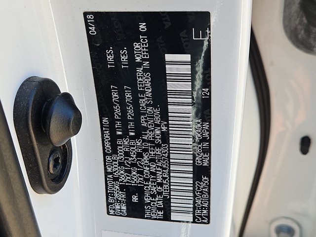 Used 2018 Toyota 4Runner TRD Off-Road AWD/4WD image 25