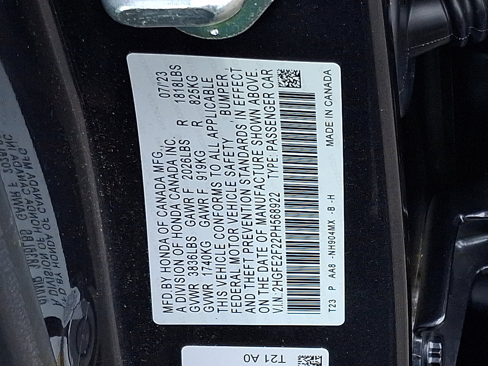 Used 2023 Honda Civic LX image 26