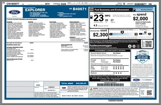 Used 2025 Ford Explorer ST-Line image 33