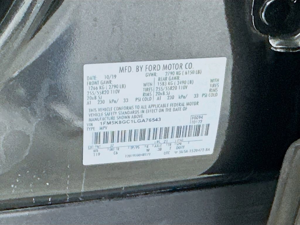 Used 2020 Ford Explorer ST AWD/4WD image 34