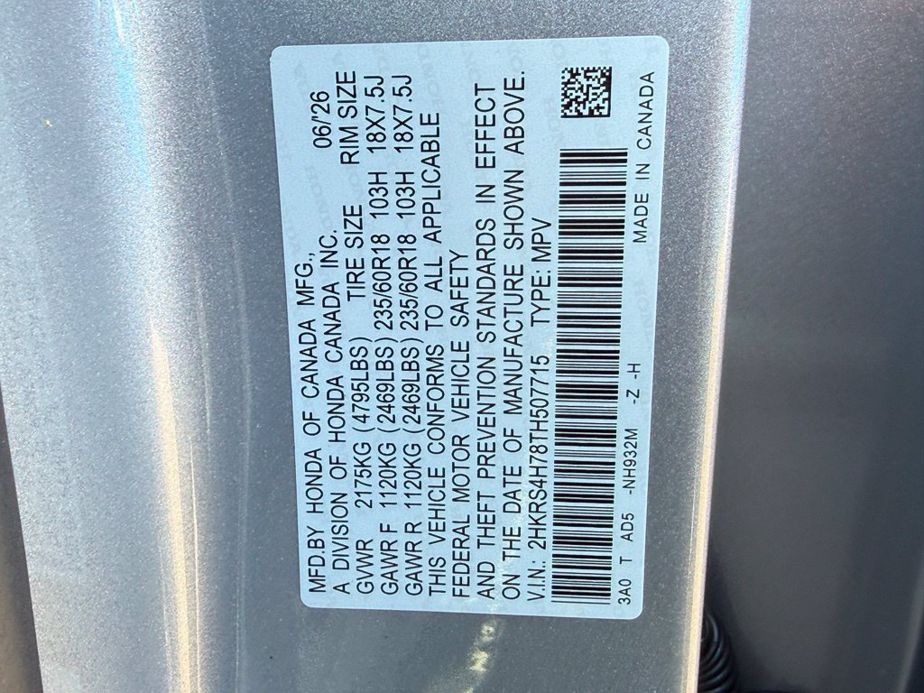 Certified 2026 Honda CR-V EX-L image 29