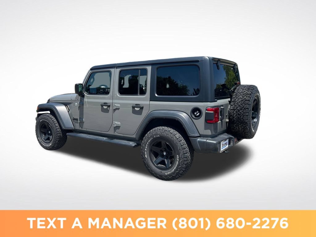Used 2021 Jeep Wrangler Unlimited Sport AWD/4WD image 3