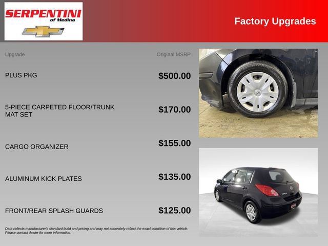 Used 2012 Nissan Versa 1.8 S w/ Plus Pkg FWD image 5