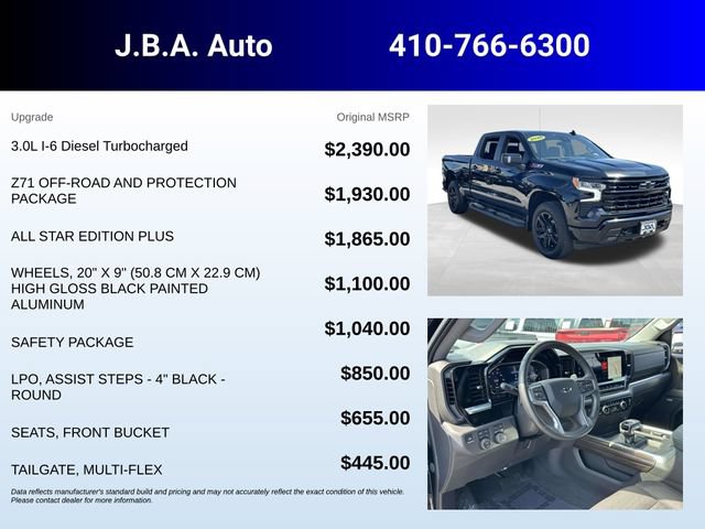 Certified 2025 Chevrolet Silverado 1500 RST AWD/4WD image 5