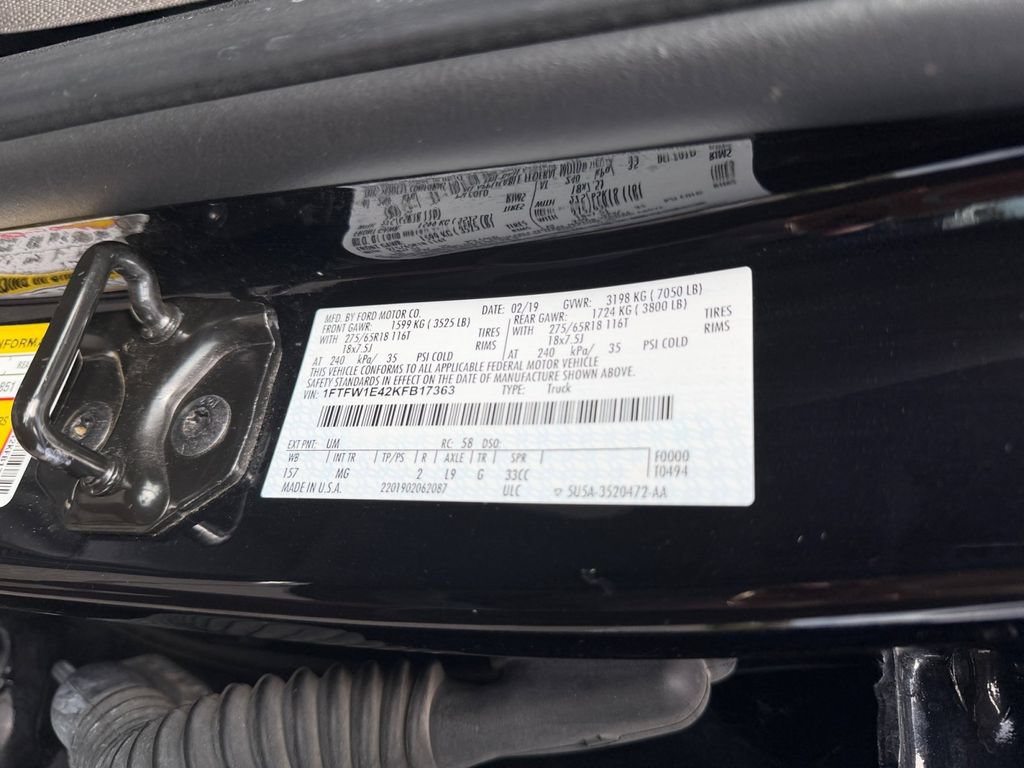 Used 2019 Ford F150 XLT w/ Equipment Group 302A Luxury AWD/4WD image 35