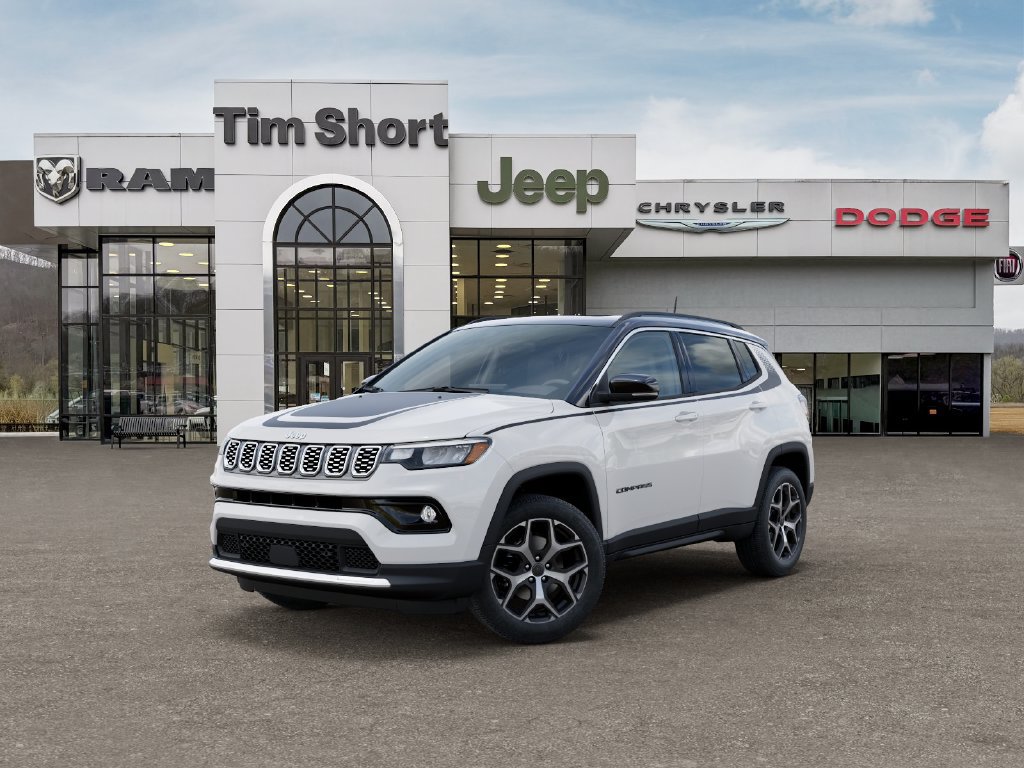 New 2026 Jeep Compass Limited w/ Sun, Sound & Navigation Group AWD/4WD 360° Tour