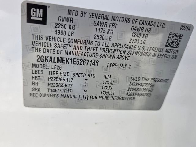 Used 2014 GMC Terrain SLE w/ LPO, Protection Package image 20