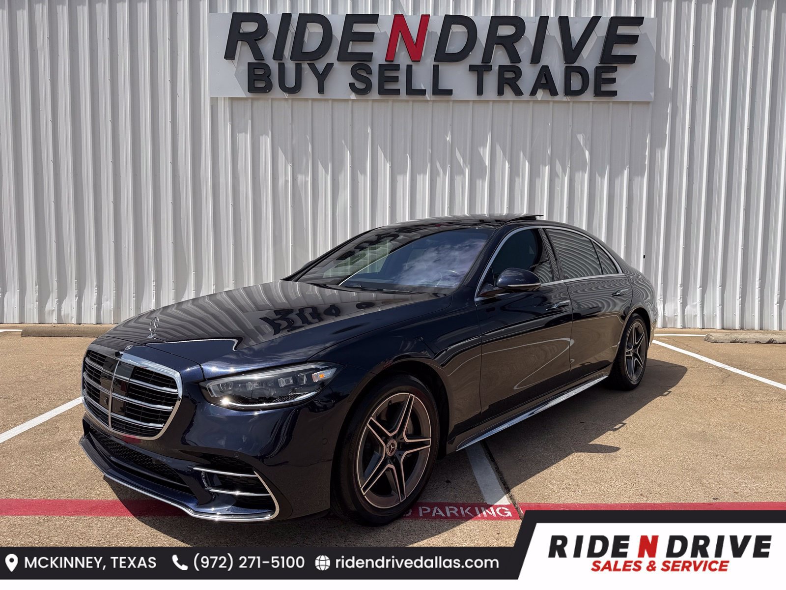 Used 2022 Mercedes-Benz S 580 4MATIC Sedan image 1