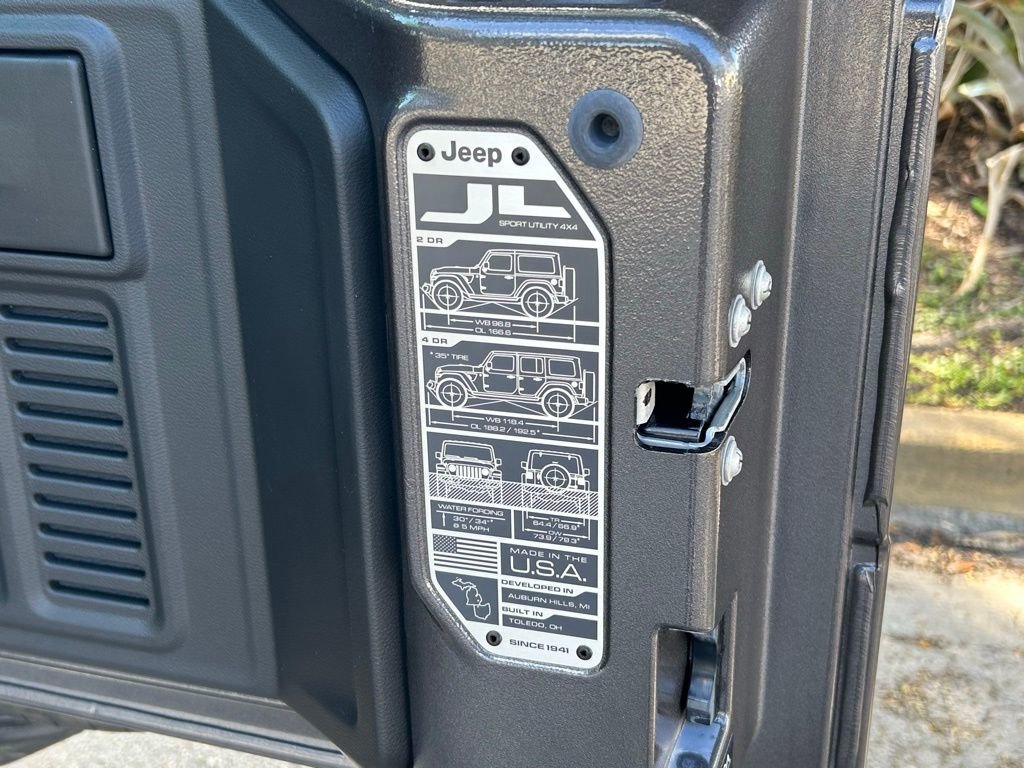 New 2026 Jeep Wrangler Sport image 31