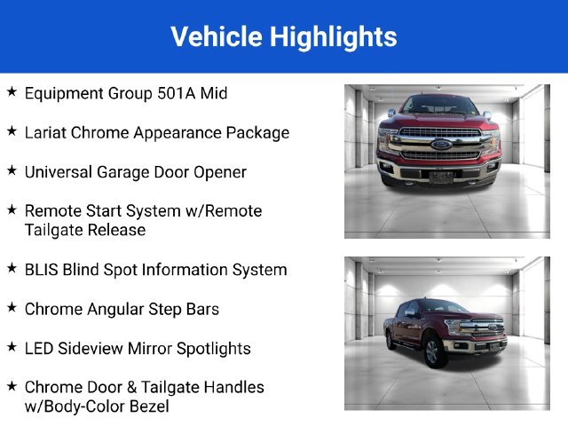 Used 2018 Ford F150 Lariat AWD/4WD image 2