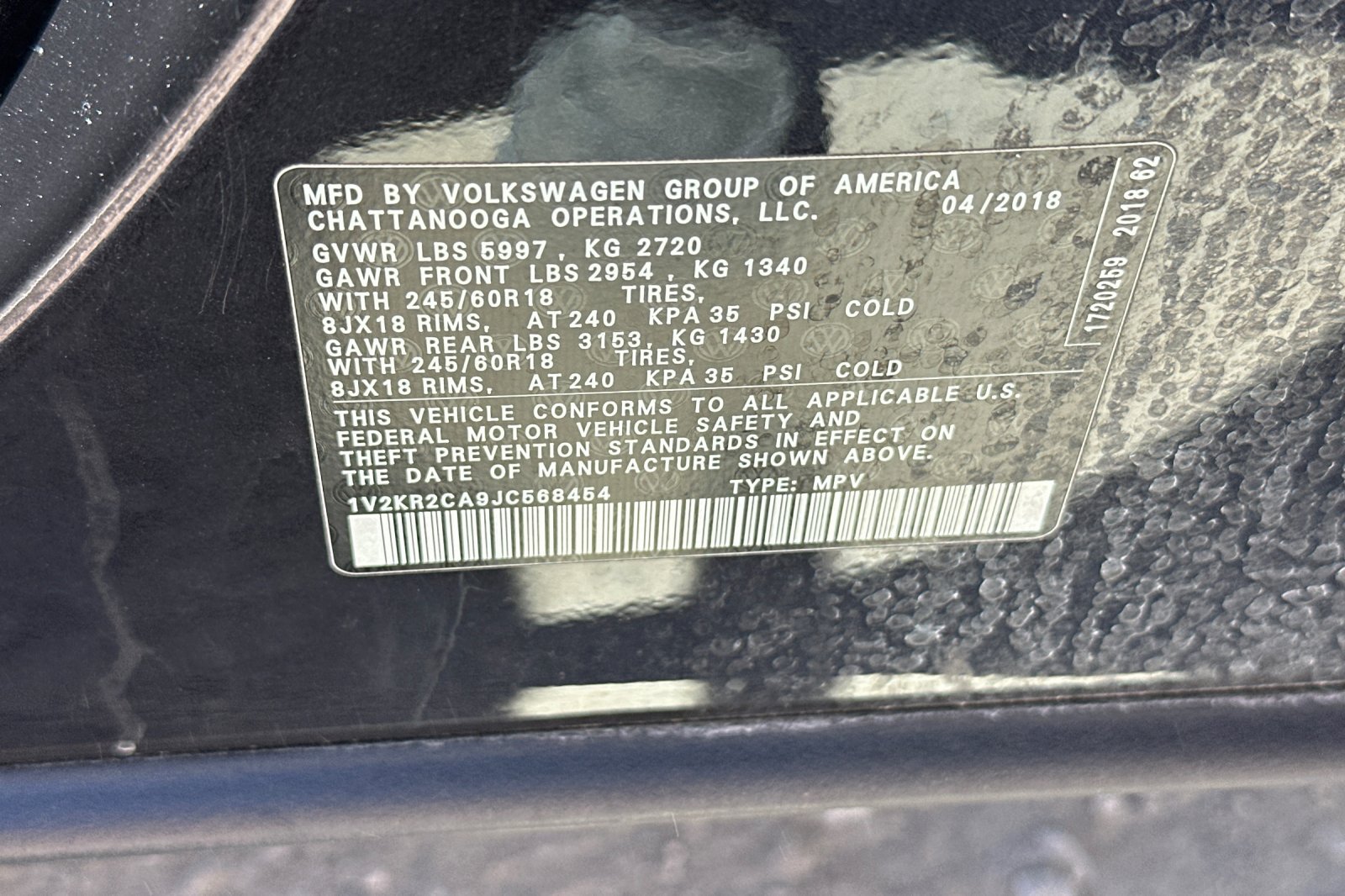 Used 2018 Volkswagen Atlas SE AWD/4WD image 29