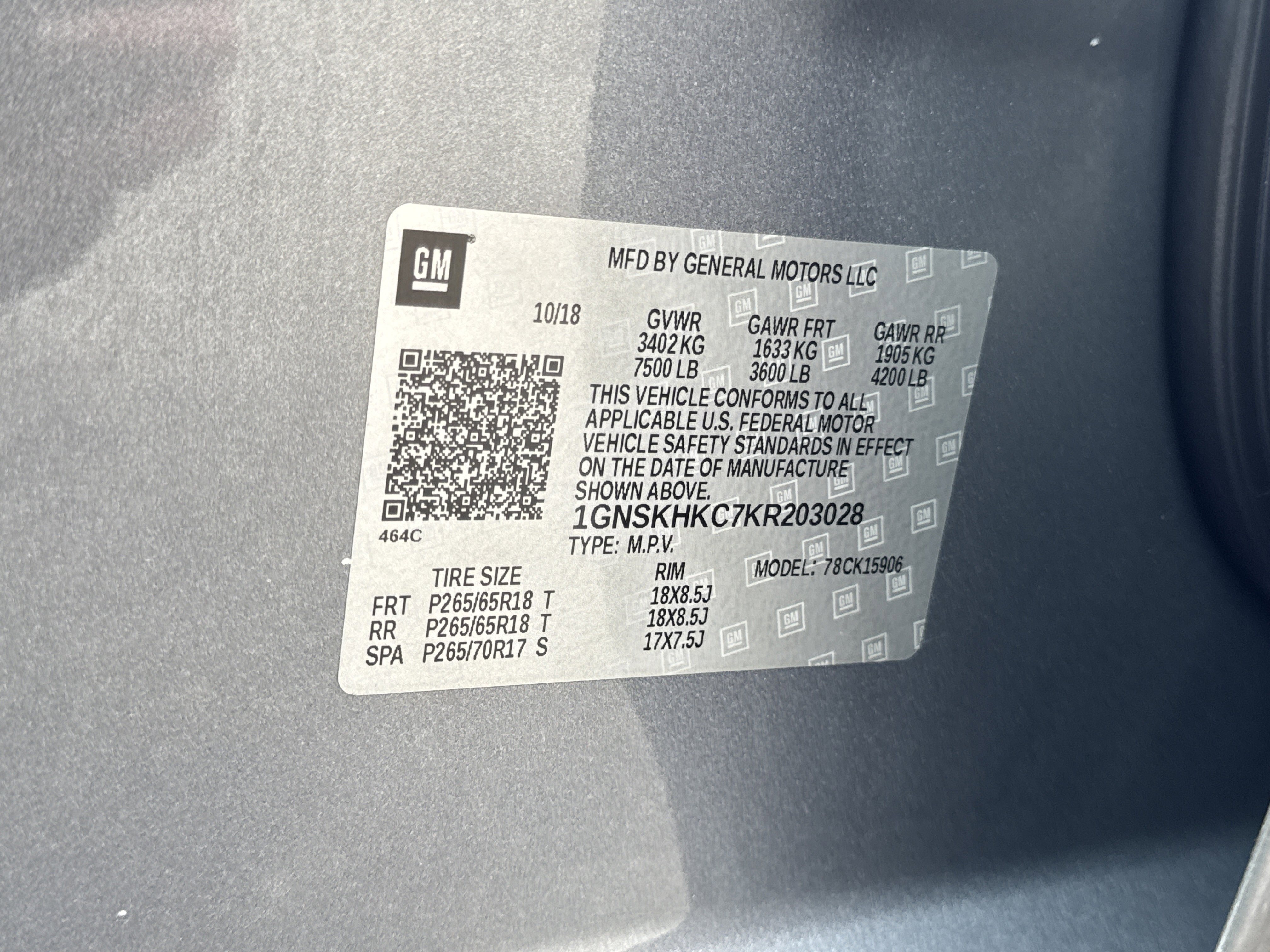 Used 2019 Chevrolet Suburban LT AWD/4WD image 13