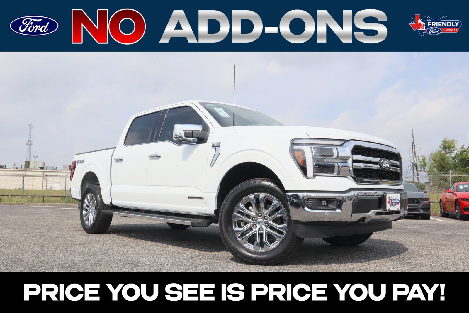 New 2025 Ford F150 Lariat w/ Equipment Group 502A High