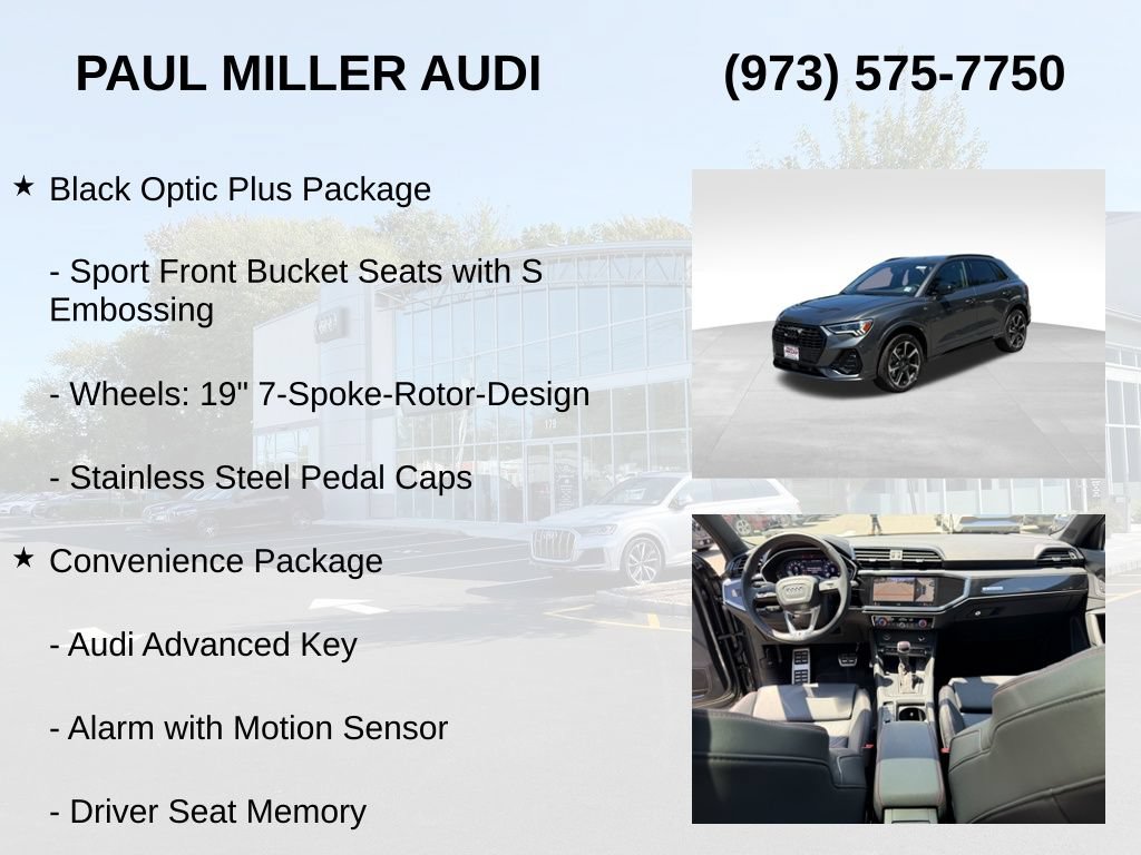 Used 2025 Audi Q3 2.0T Premium Plus w/ Premium Plus Package AWD/4WD image 21