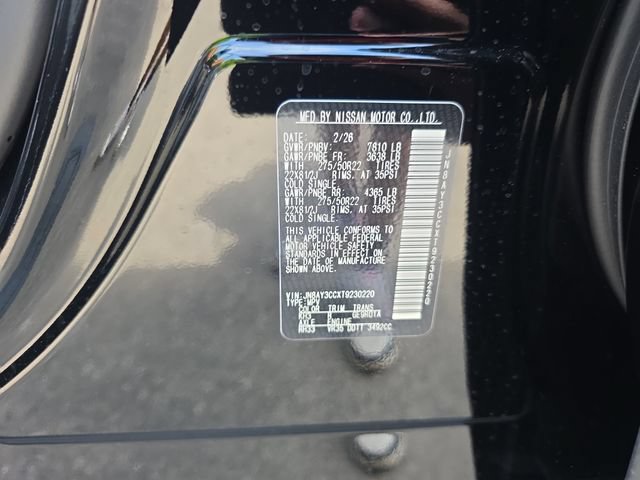 New 2026 Nissan Armada Platinum Reserve AWD/4WD image 32