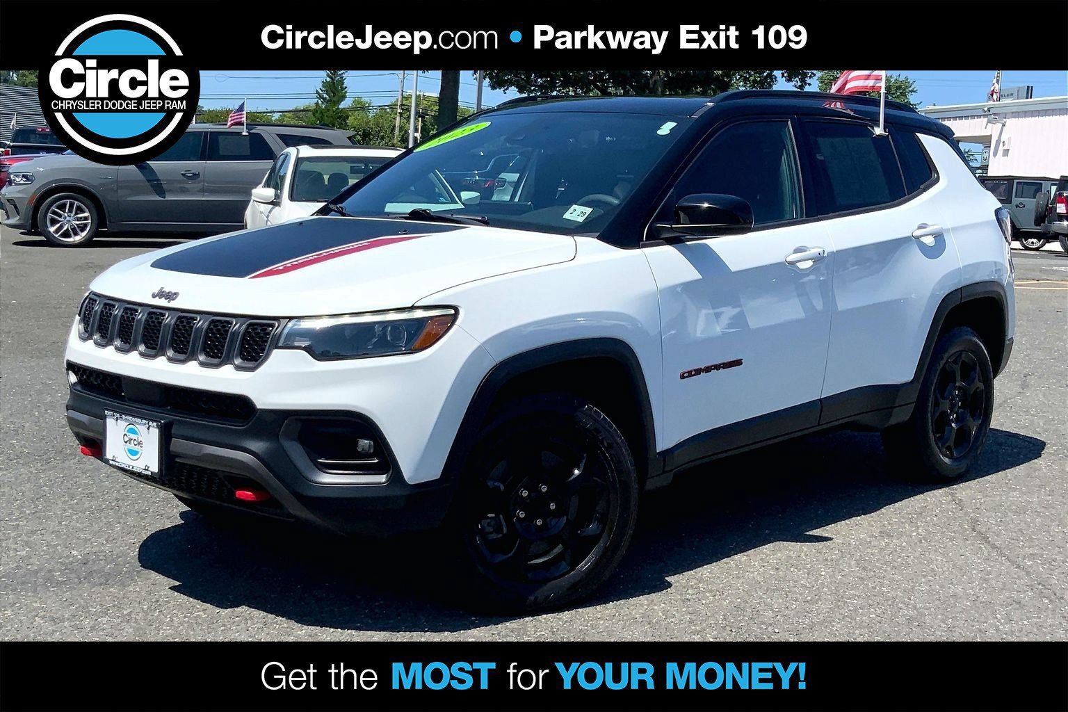 Certified 2023 Jeep Compass Trailhawk w/ Trailhawk Elite Group AWD/4WD image 1