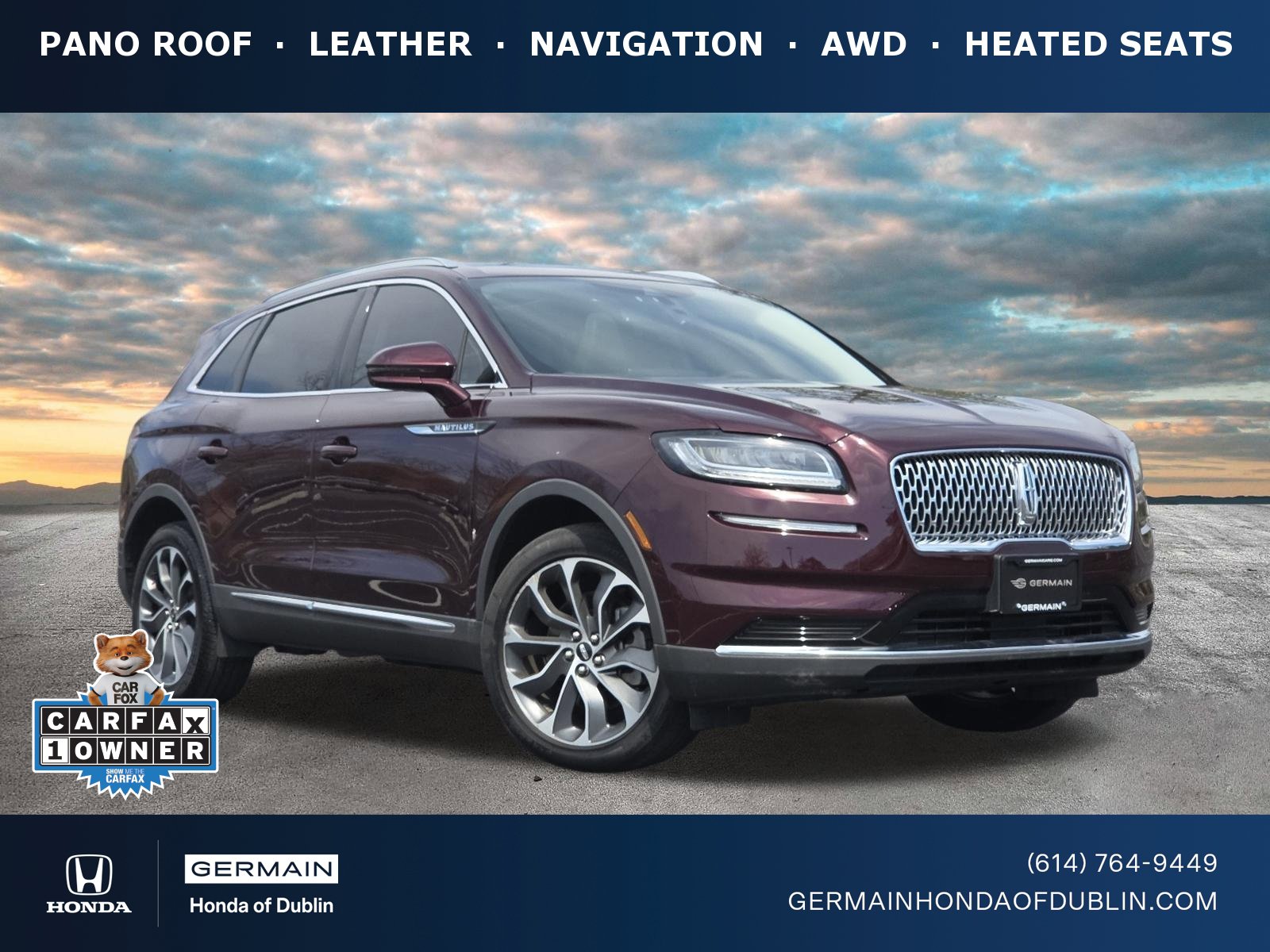 Used 2023 Lincoln Nautilus Reserve image 1