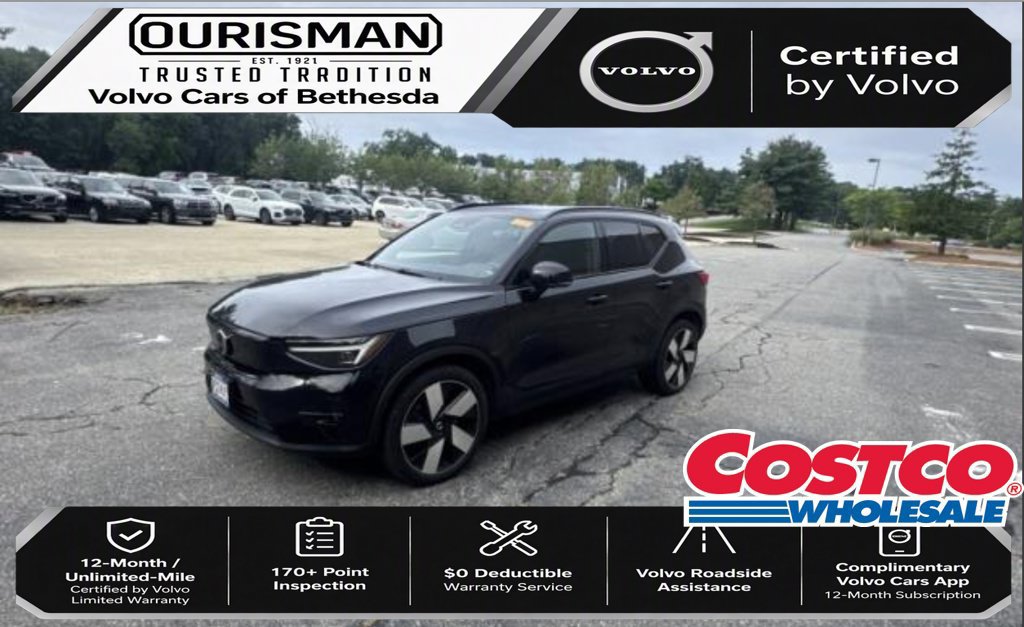 Certified 2023 Volvo XC40 Recharge Ultimate w/ Protection Package Premier