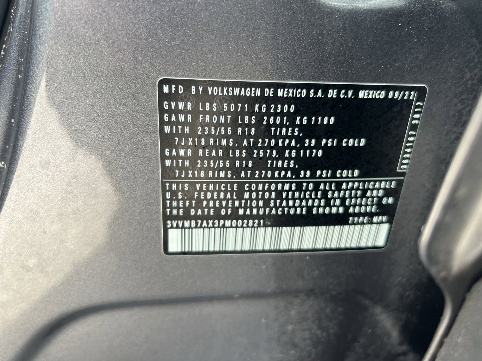 Used 2023 Volkswagen Tiguan SE image 28