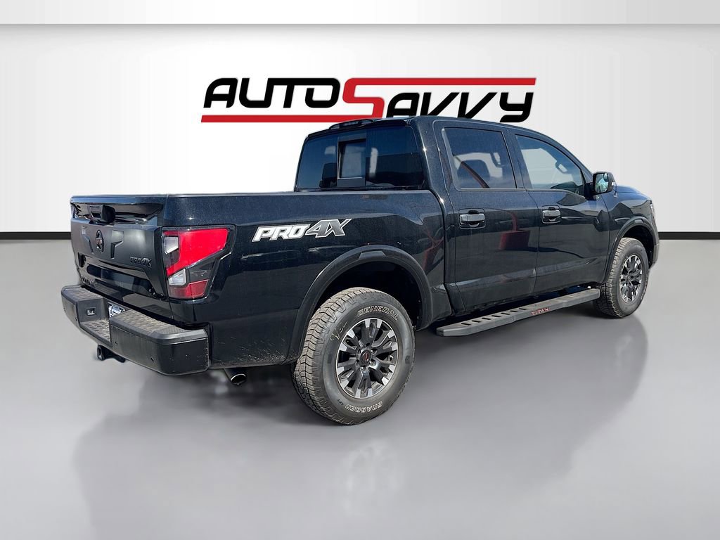Used 2020 Nissan Titan PRO-4X w/ Pro-4x Utility Package AWD/4WD image 7