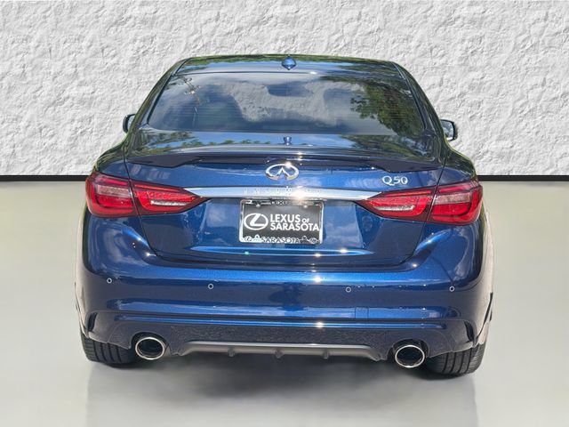 Used 2022 INFINITI Q50 Luxe w/ Cargo Package RWD image 4