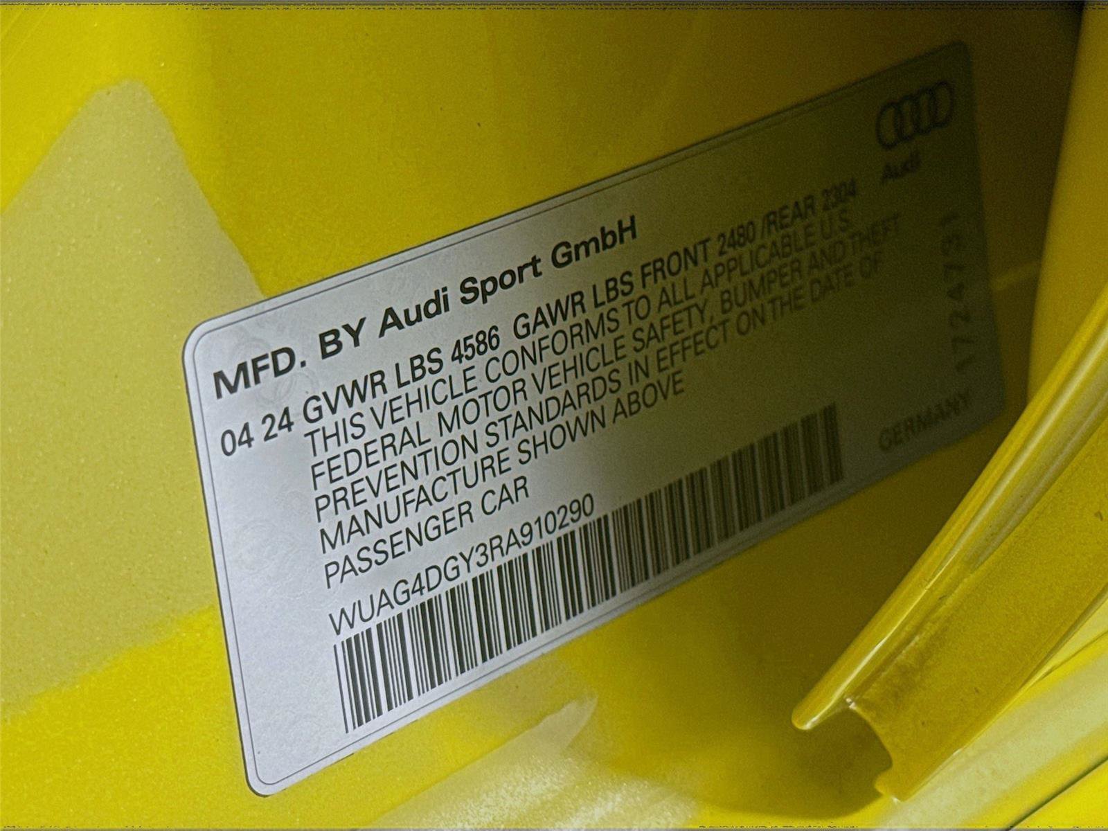 Used 2024 Audi RS 3 AWD/4WD image 36